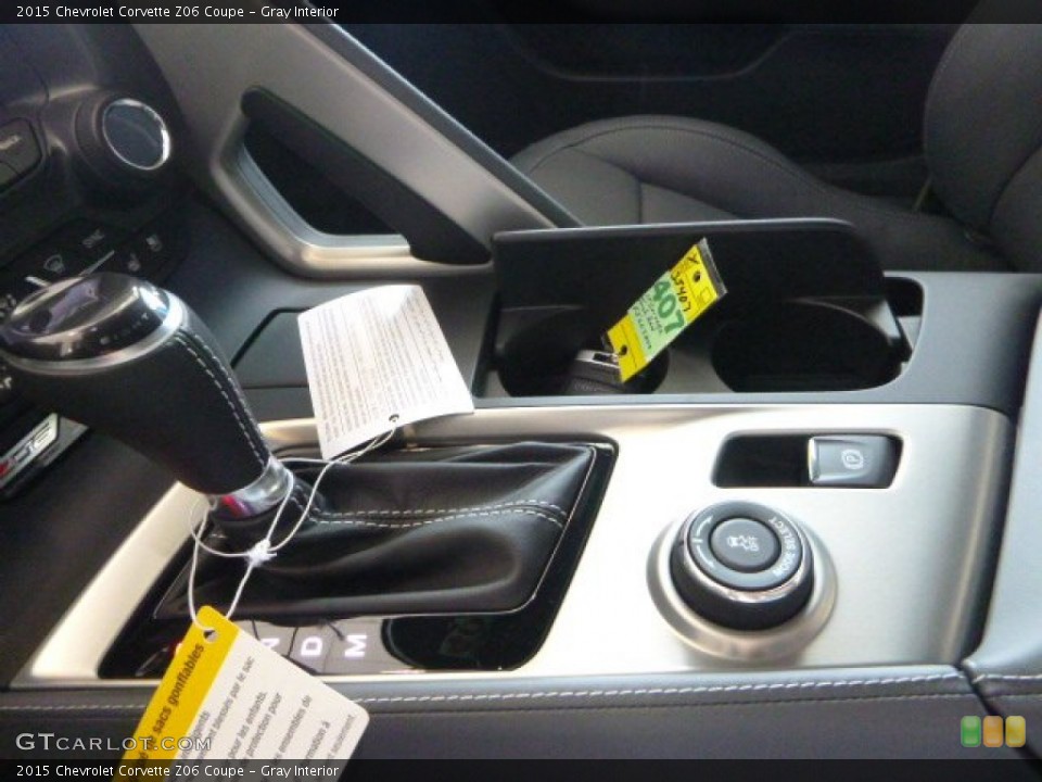 Gray Interior Transmission for the 2015 Chevrolet Corvette Z06 Coupe #105466902
