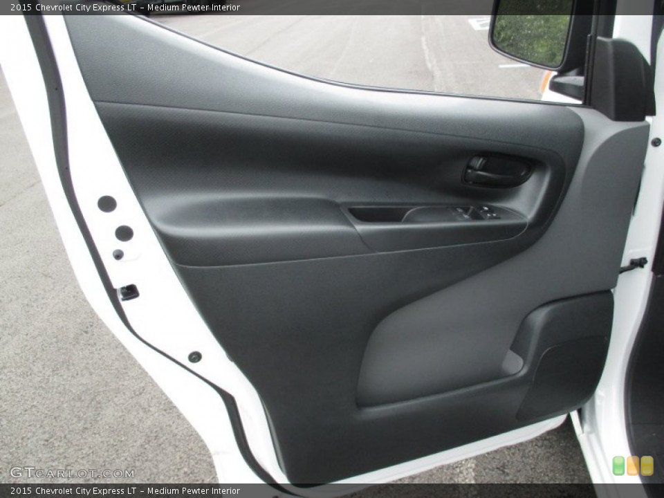 Medium Pewter Interior Door Panel for the 2015 Chevrolet City Express LT #105478332