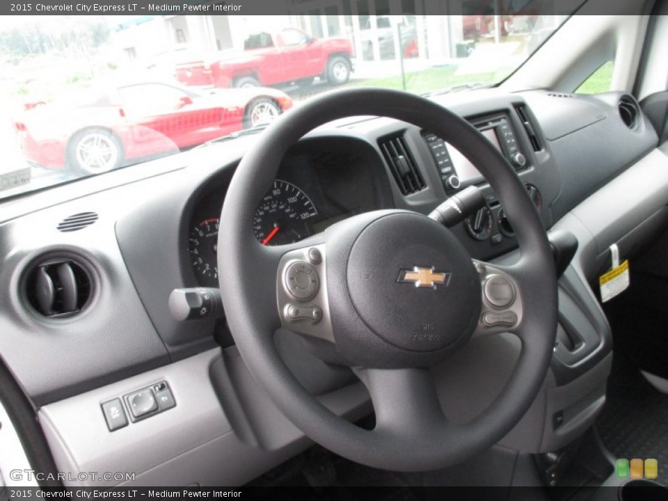 Medium Pewter Interior Steering Wheel for the 2015 Chevrolet City Express LT #105478383