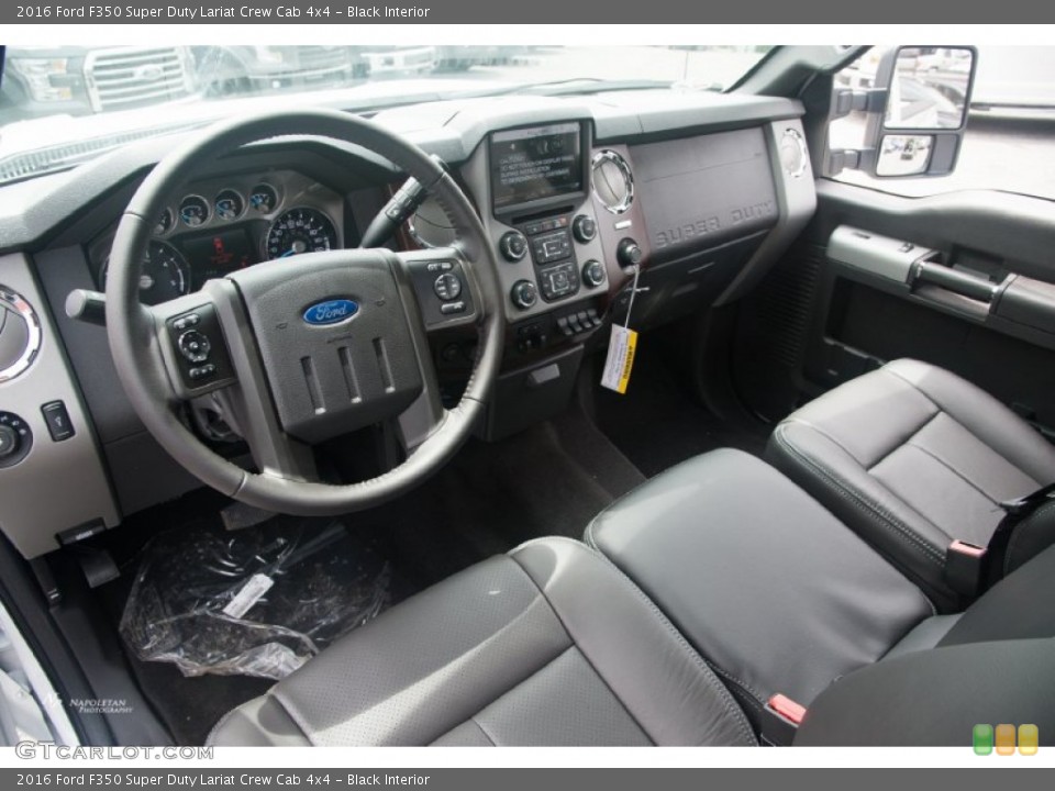 Black 2016 Ford F350 Super Duty Interiors