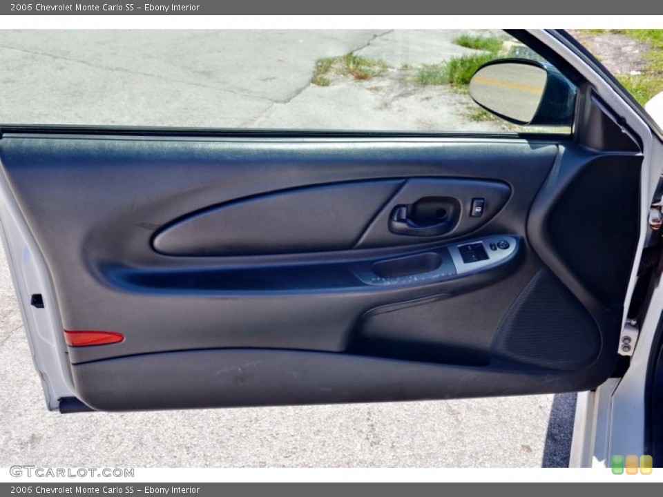 Ebony Interior Door Panel for the 2006 Chevrolet Monte Carlo SS #105481164