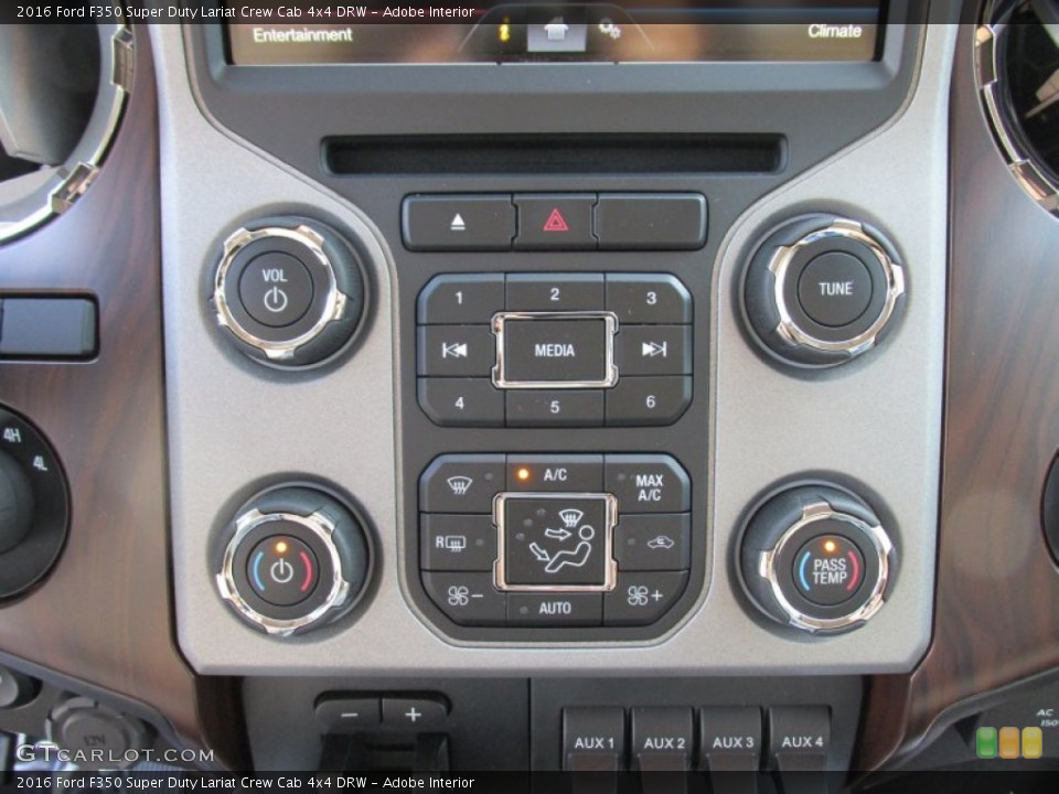 Adobe Interior Controls for the 2016 Ford F350 Super Duty Lariat Crew Cab 4x4 DRW #105487503