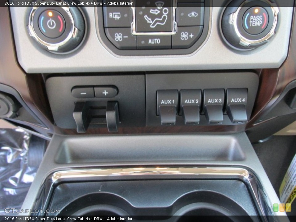 Adobe Interior Controls for the 2016 Ford F350 Super Duty Lariat Crew Cab 4x4 DRW #105487512