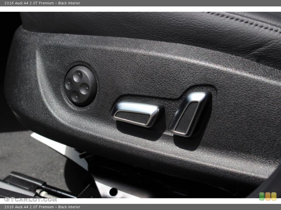 Black Interior Controls for the 2016 Audi A4 2.0T Premium #105492205