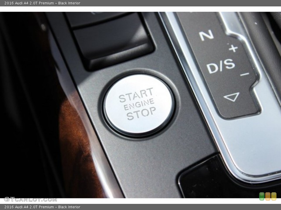 Black Interior Controls for the 2016 Audi A4 2.0T Premium #105492328