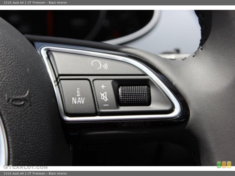 Black Interior Controls for the 2016 Audi A4 2.0T Premium #105492568