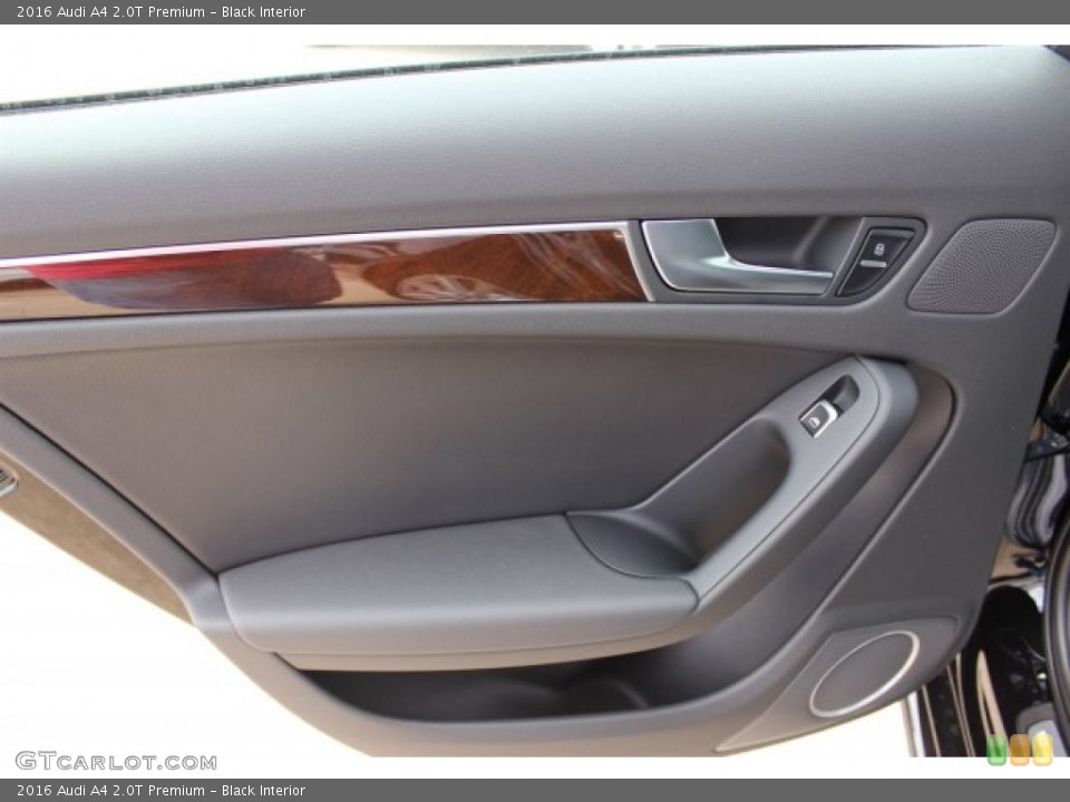 Black Interior Door Panel for the 2016 Audi A4 2.0T Premium #105492622