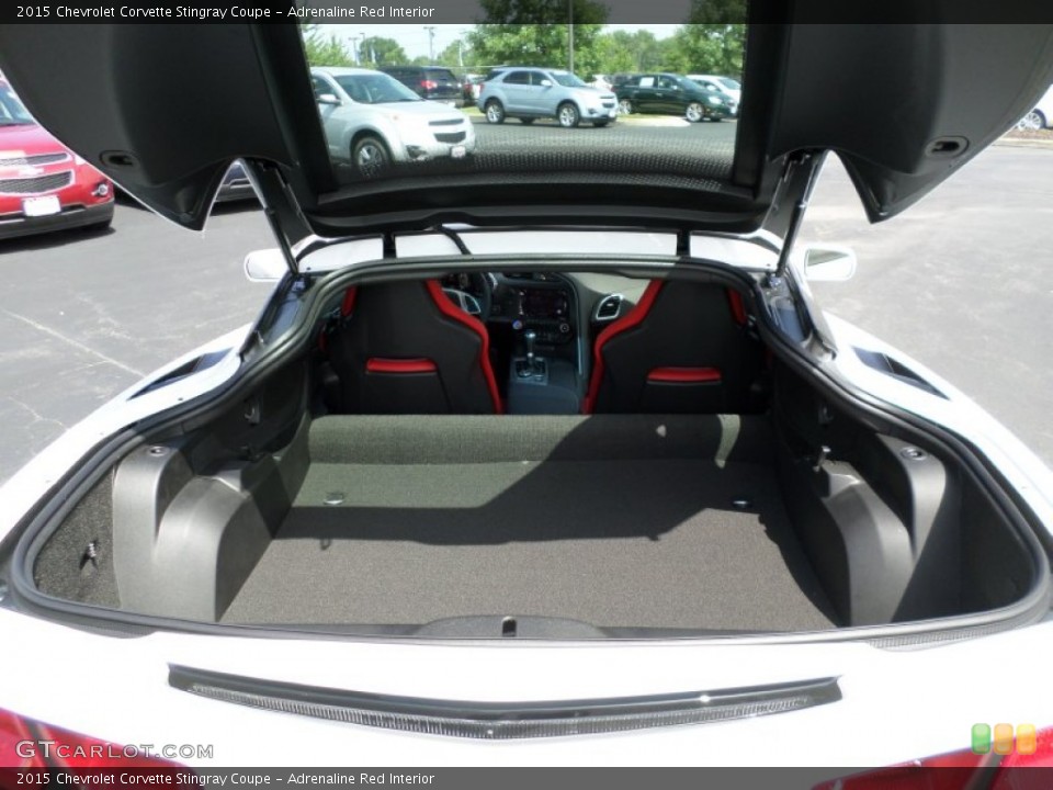 Adrenaline Red Interior Trunk for the 2015 Chevrolet Corvette Stingray Coupe #105500659