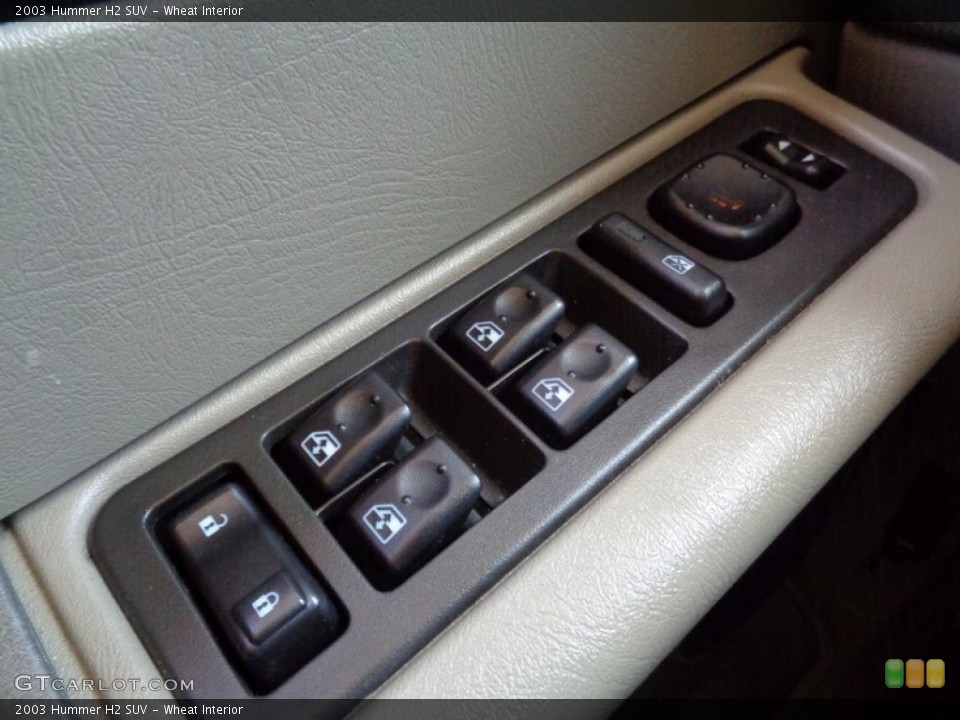 Wheat Interior Controls for the 2003 Hummer H2 SUV #105513573
