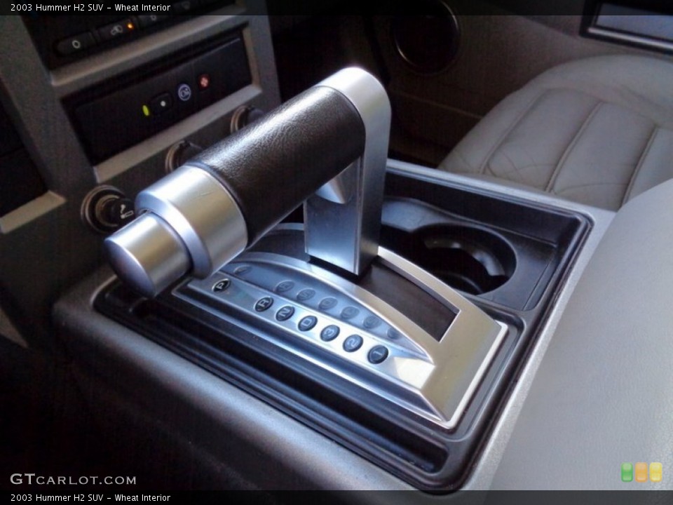 Wheat Interior Transmission for the 2003 Hummer H2 SUV #105513579
