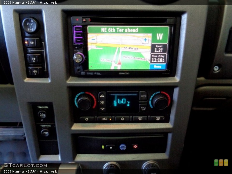Wheat Interior Navigation for the 2003 Hummer H2 SUV #105513657