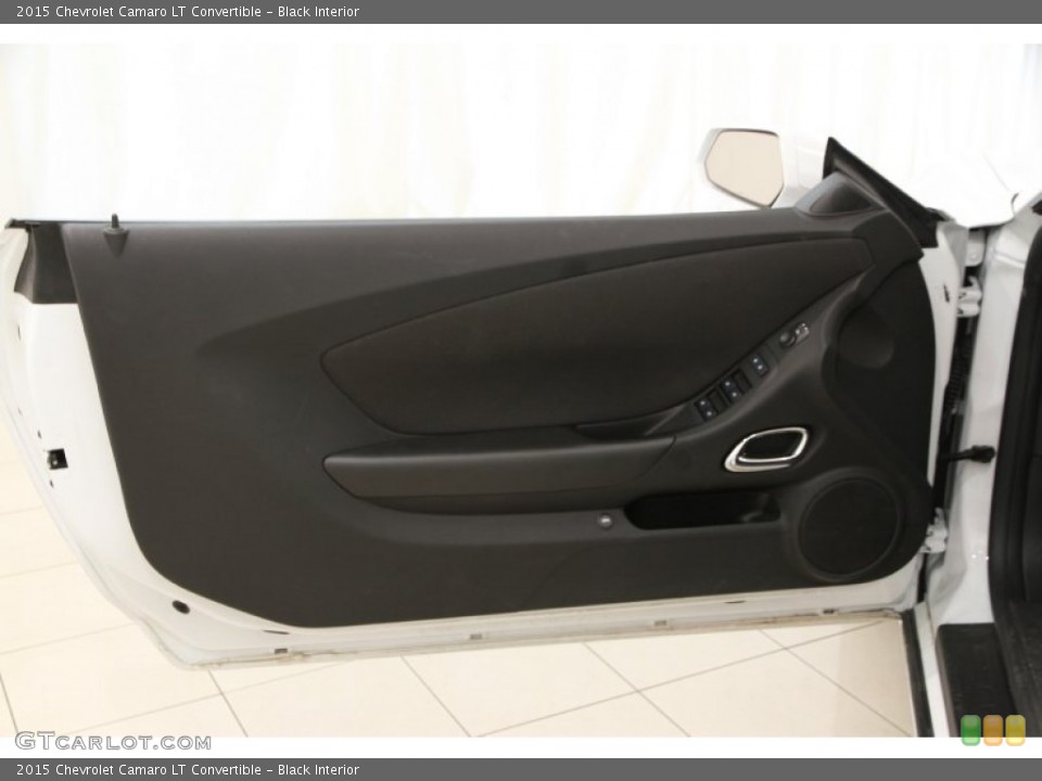 Black Interior Door Panel for the 2015 Chevrolet Camaro LT Convertible #105515384