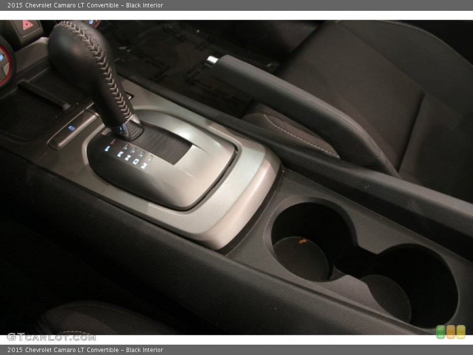 Black Interior Transmission for the 2015 Chevrolet Camaro LT Convertible #105515522
