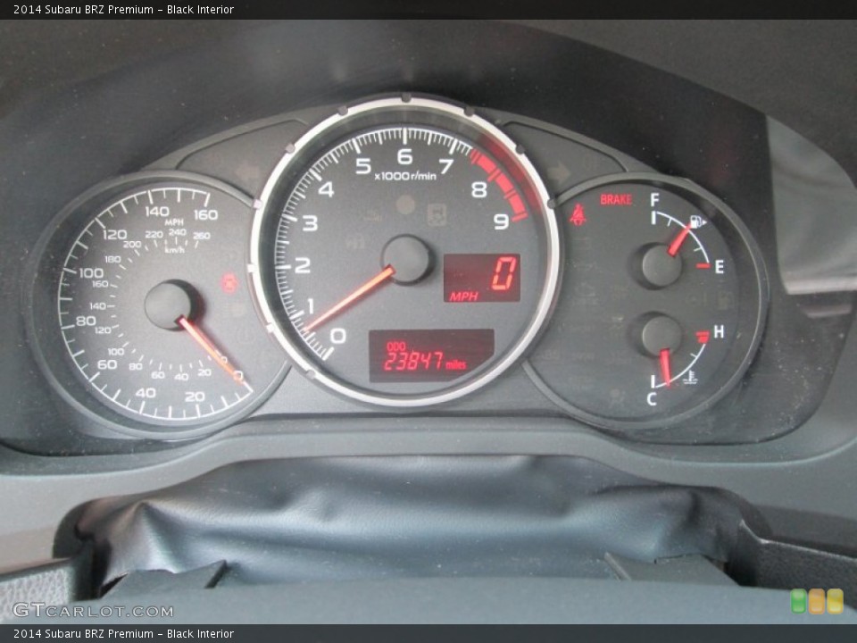 Black Interior Gauges for the 2014 Subaru BRZ Premium #105518831