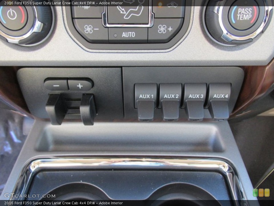 Adobe Interior Controls for the 2016 Ford F350 Super Duty Lariat Crew Cab 4x4 DRW #105520784