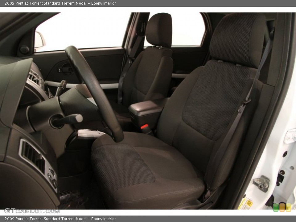 Ebony Interior Photo for the 2009 Pontiac Torrent  #105521951