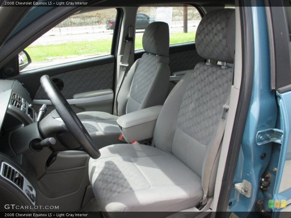 Light Gray Interior Photo for the 2008 Chevrolet Equinox LS #105531089