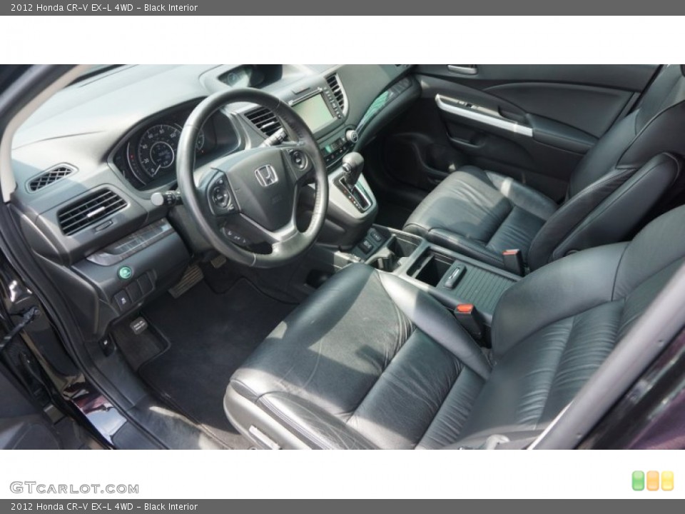 Black Interior Photo for the 2012 Honda CR-V EX-L 4WD #105533000