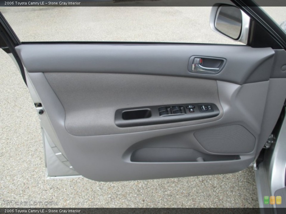 Stone Gray Interior Door Panel for the 2006 Toyota Camry LE #105537153