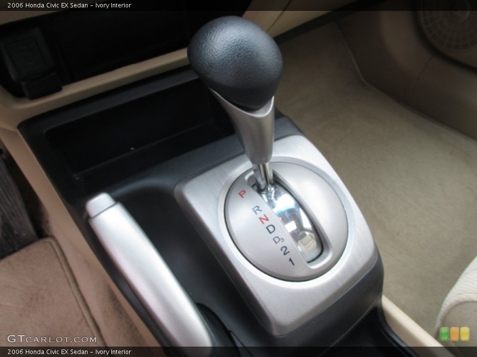 Ivory Interior Transmission for the 2006 Honda Civic EX Sedan #105537597