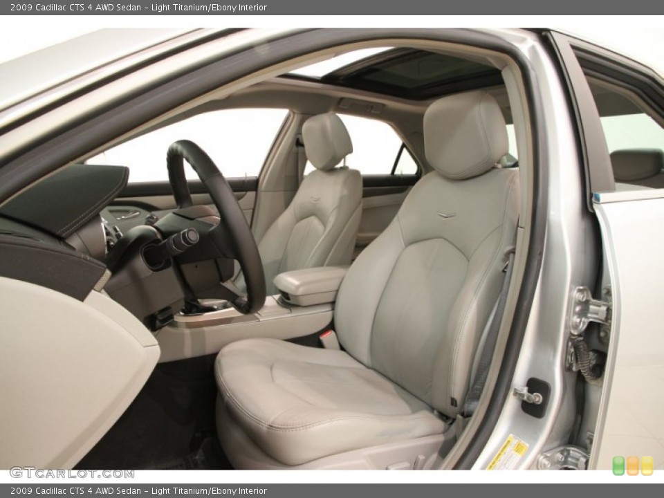 Light Titanium/Ebony Interior Photo for the 2009 Cadillac CTS 4 AWD Sedan #105539097