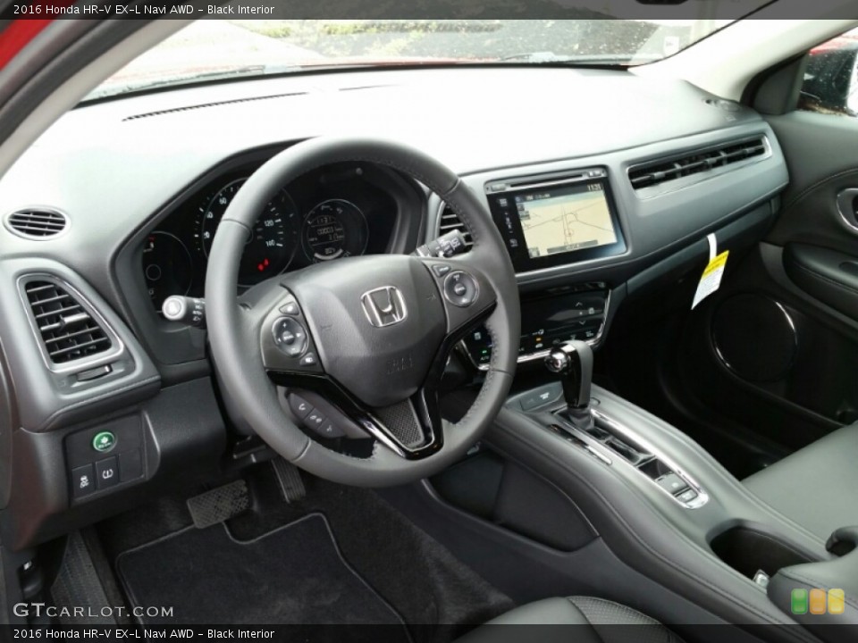 Black Interior Photo for the 2016 Honda HR-V EX-L Navi AWD #105541341