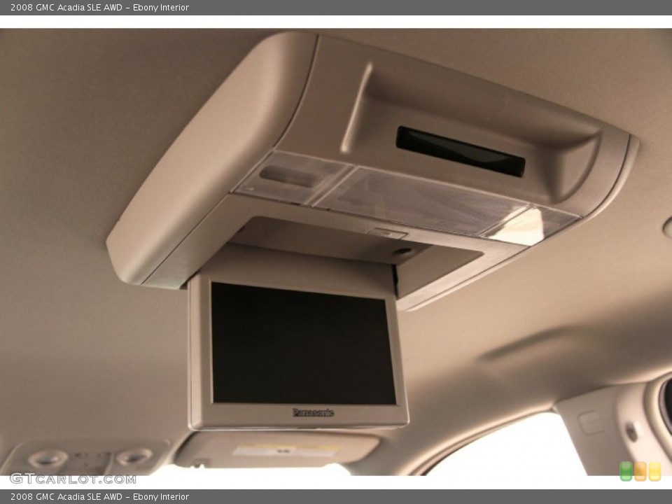 Ebony Interior Entertainment System for the 2008 GMC Acadia SLE AWD #105548140