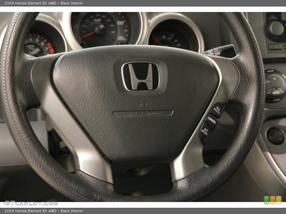 Black Interior Steering Wheel for the 2004 Honda Element EX AWD #105549072