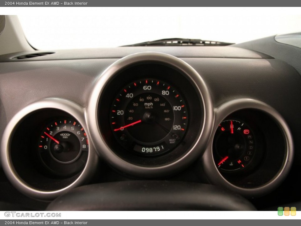 Black Interior Gauges for the 2004 Honda Element EX AWD #105549096