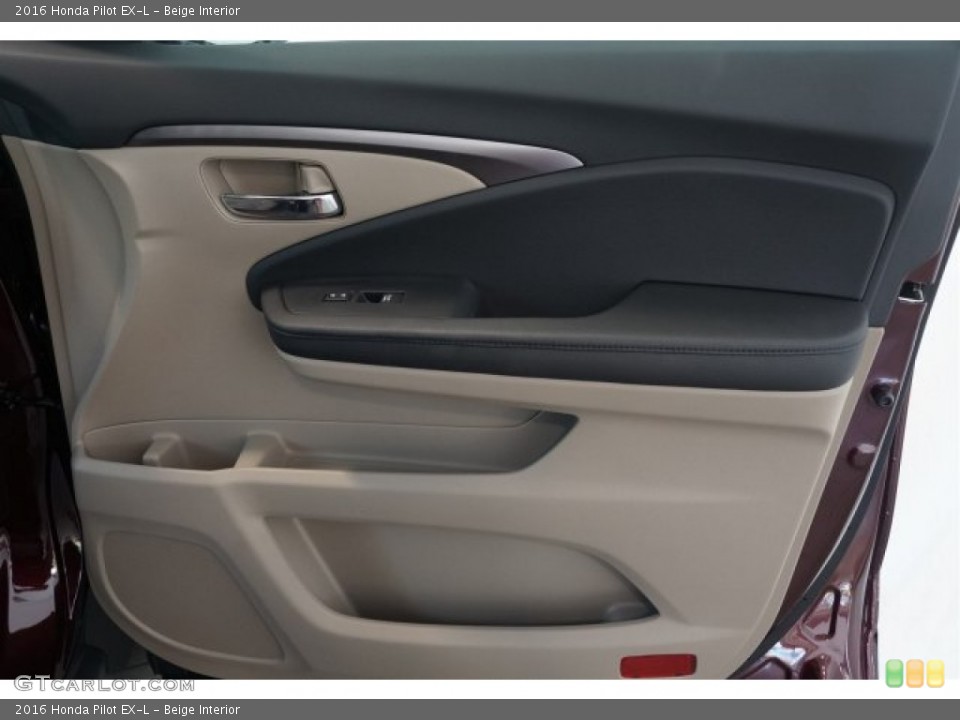 Beige Interior Door Panel for the 2016 Honda Pilot EX-L #105552816