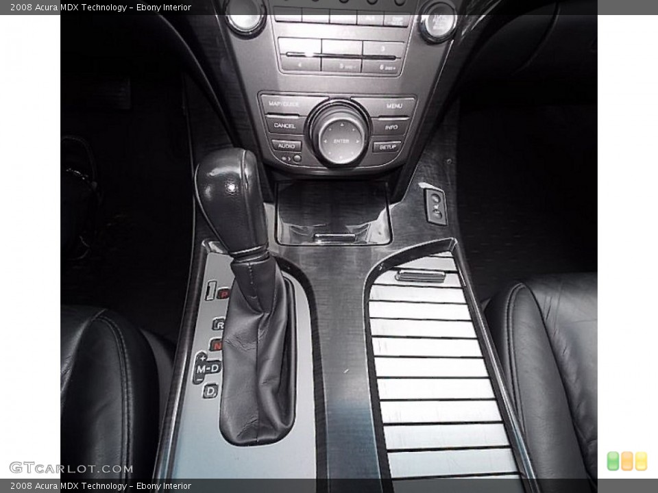 Ebony Interior Transmission for the 2008 Acura MDX Technology #105561330