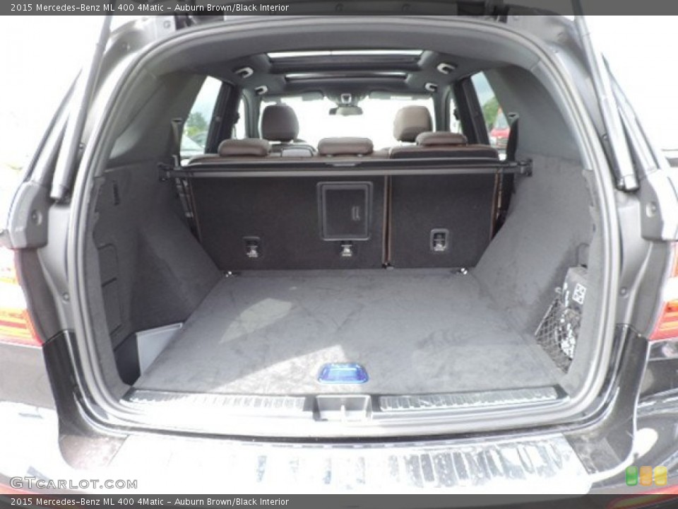 Auburn Brown/Black Interior Trunk for the 2015 Mercedes-Benz ML 400 4Matic #105563988