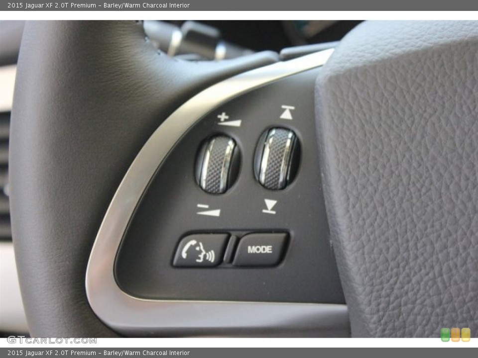 Barley/Warm Charcoal Interior Controls for the 2015 Jaguar XF 2.0T Premium #105577872
