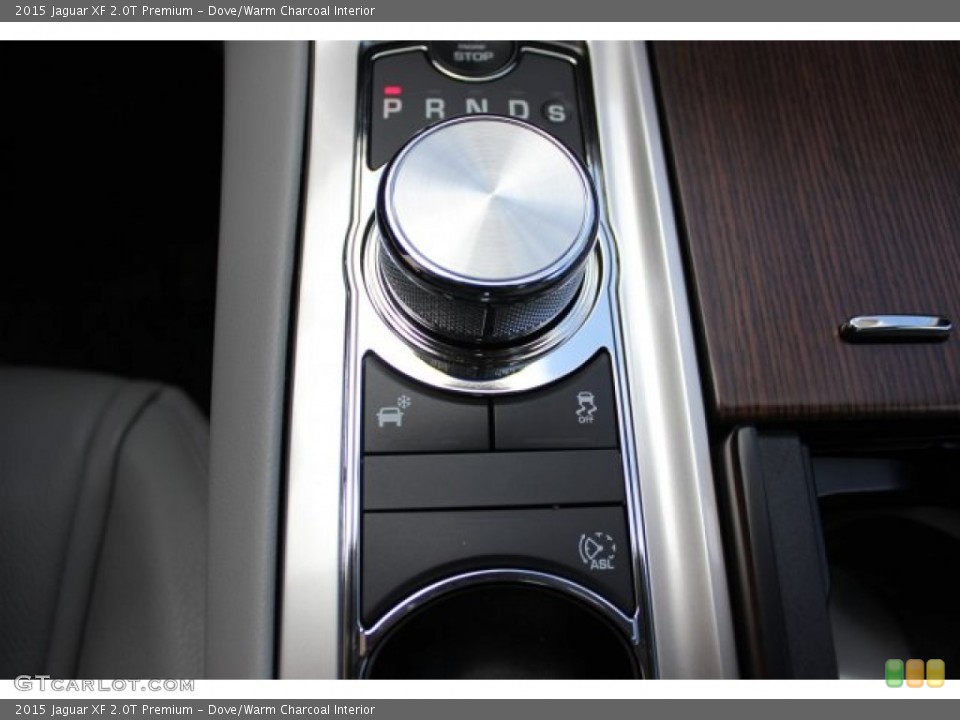 Dove/Warm Charcoal Interior Transmission for the 2015 Jaguar XF 2.0T Premium #105578451