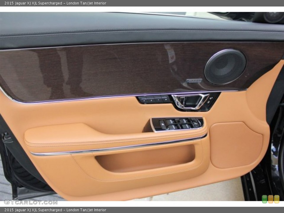 London Tan/Jet Interior Door Panel for the 2015 Jaguar XJ XJL Supercharged #105580194