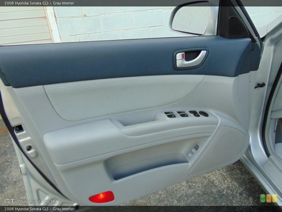 Gray Interior Door Panel for the 2008 Hyundai Sonata GLS #105580362