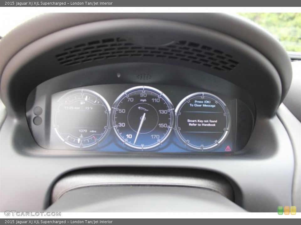London Tan/Jet Interior Gauges for the 2015 Jaguar XJ XJL Supercharged #105580973