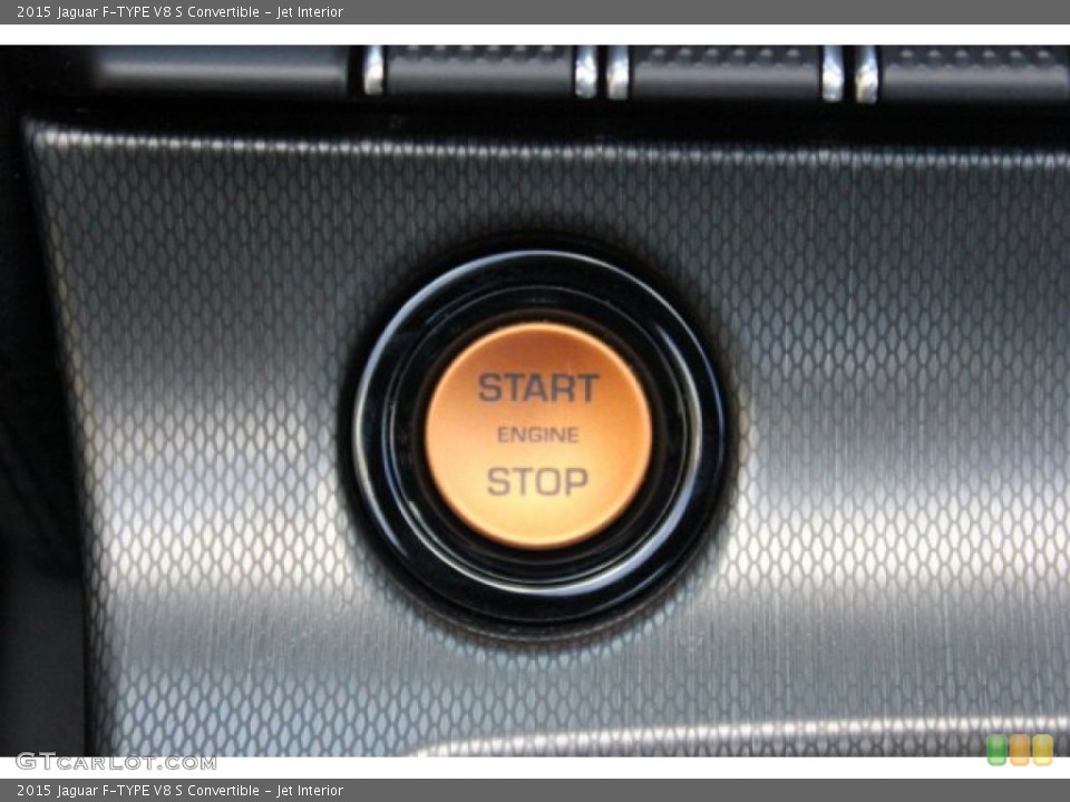 Jet Interior Controls for the 2015 Jaguar F-TYPE V8 S Convertible #105581526