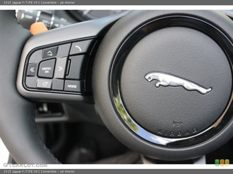 Jet Interior Controls for the 2015 Jaguar F-TYPE V8 S Convertible #105581673