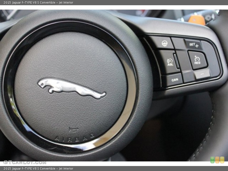 Jet Interior Controls for the 2015 Jaguar F-TYPE V8 S Convertible #105581694