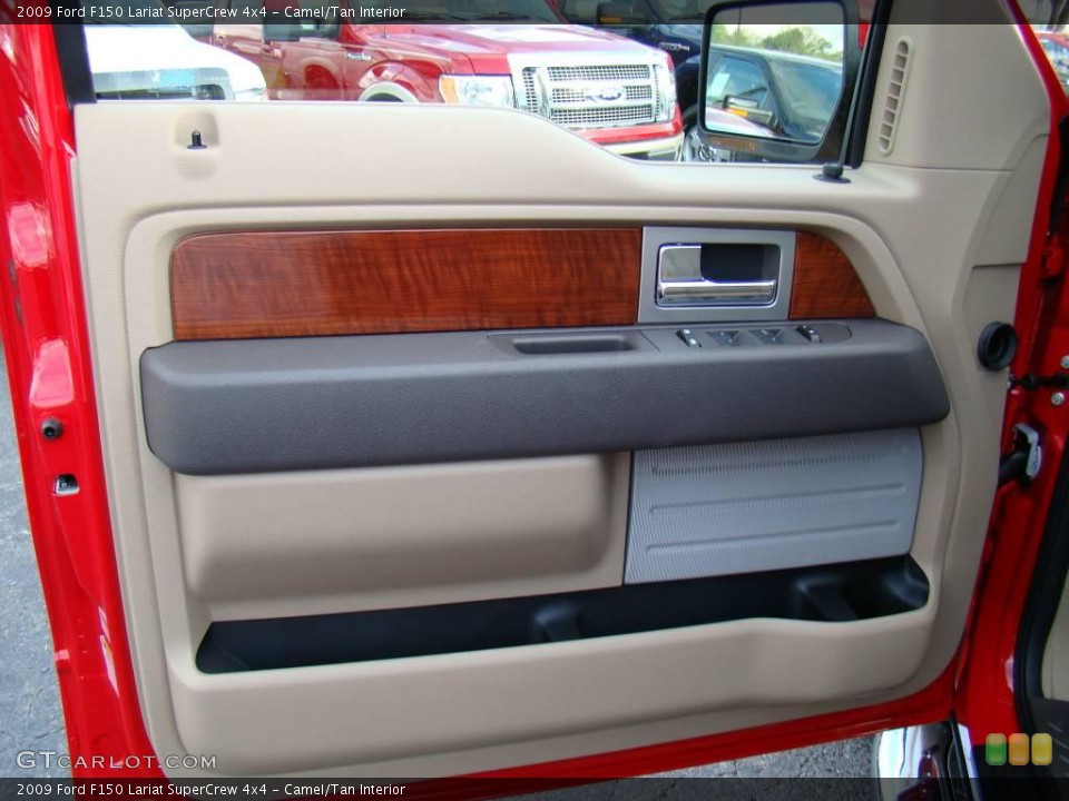 Camel/Tan Interior Door Panel for the 2009 Ford F150 Lariat SuperCrew 4x4 #10558210
