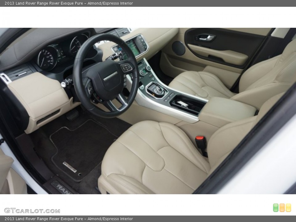 Almond/Espresso 2013 Land Rover Range Rover Evoque Interiors