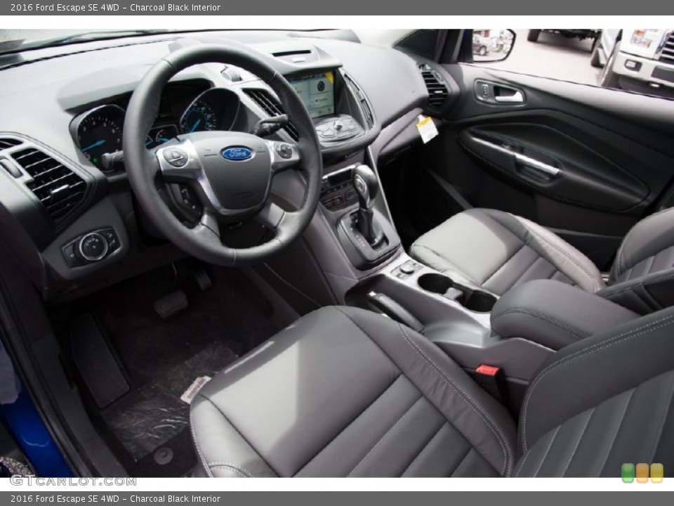 Charcoal Black Interior Prime Interior for the 2016 Ford Escape SE 4WD #105593640