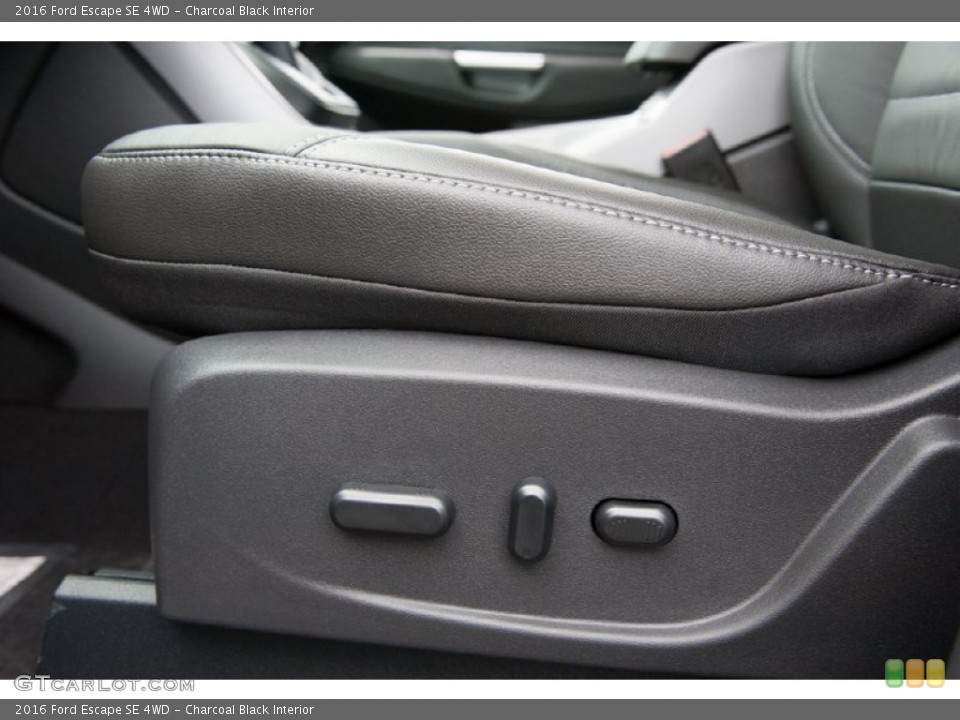 Charcoal Black Interior Controls for the 2016 Ford Escape SE 4WD #105593706