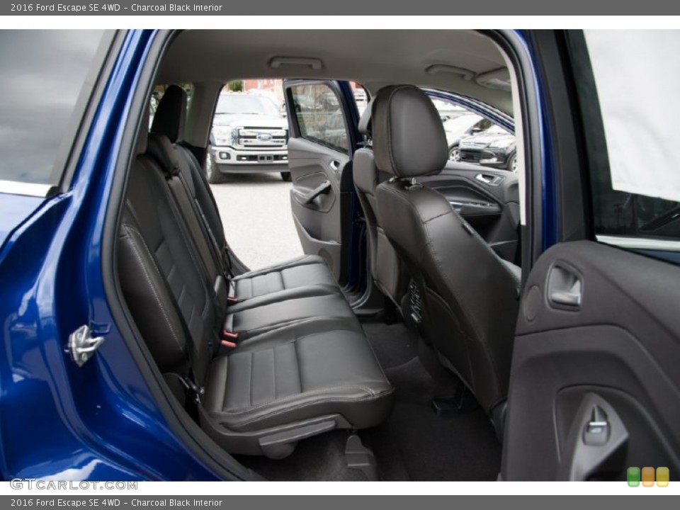 Charcoal Black Interior Rear Seat for the 2016 Ford Escape SE 4WD #105593724