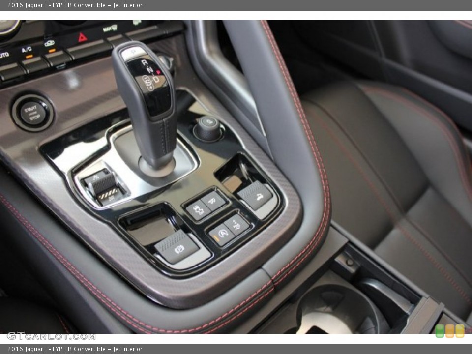 Jet Interior Transmission for the 2016 Jaguar F-TYPE R Convertible #105607437