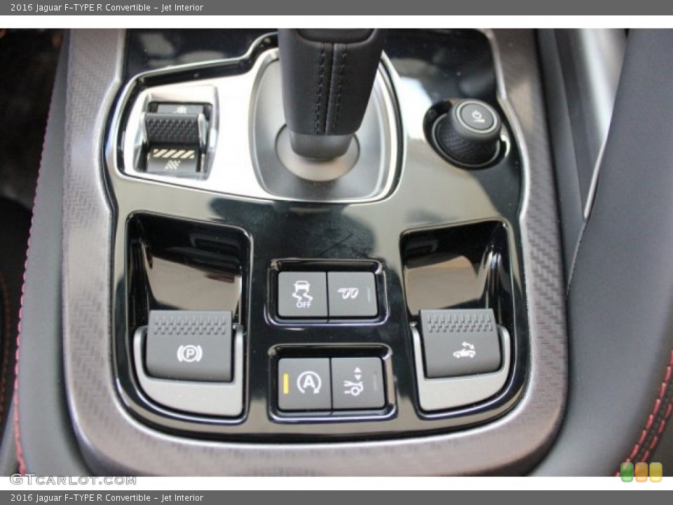Jet Interior Controls for the 2016 Jaguar F-TYPE R Convertible #105607476