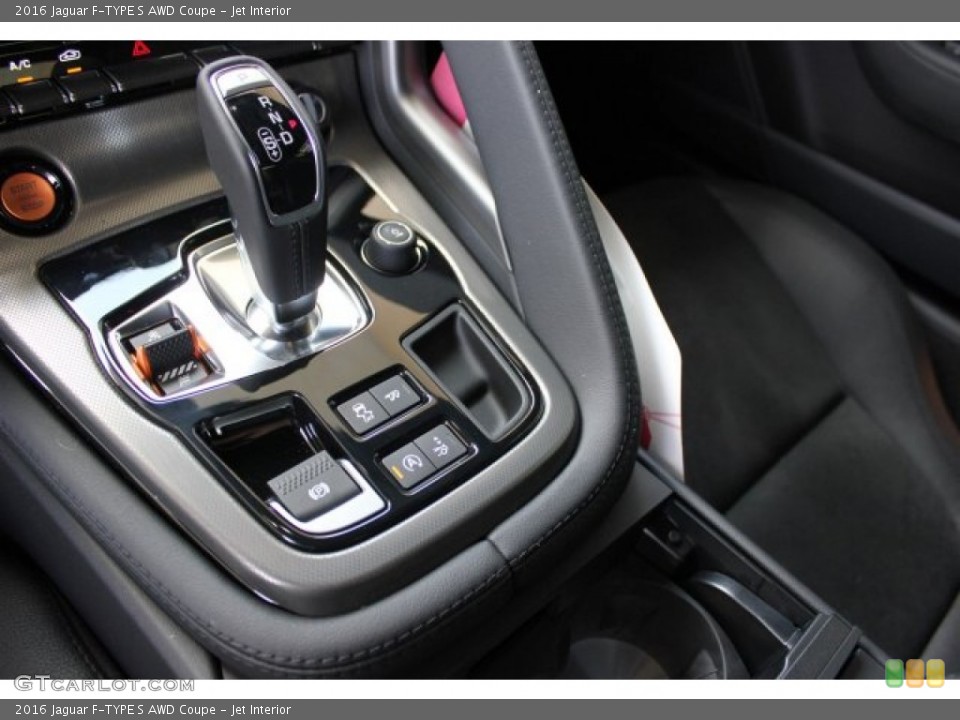 Jet Interior Transmission for the 2016 Jaguar F-TYPE S AWD Coupe #105607773