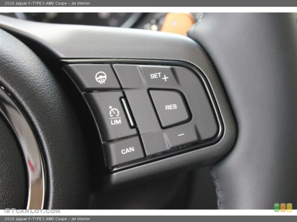 Jet Interior Controls for the 2016 Jaguar F-TYPE S AWD Coupe #105607866