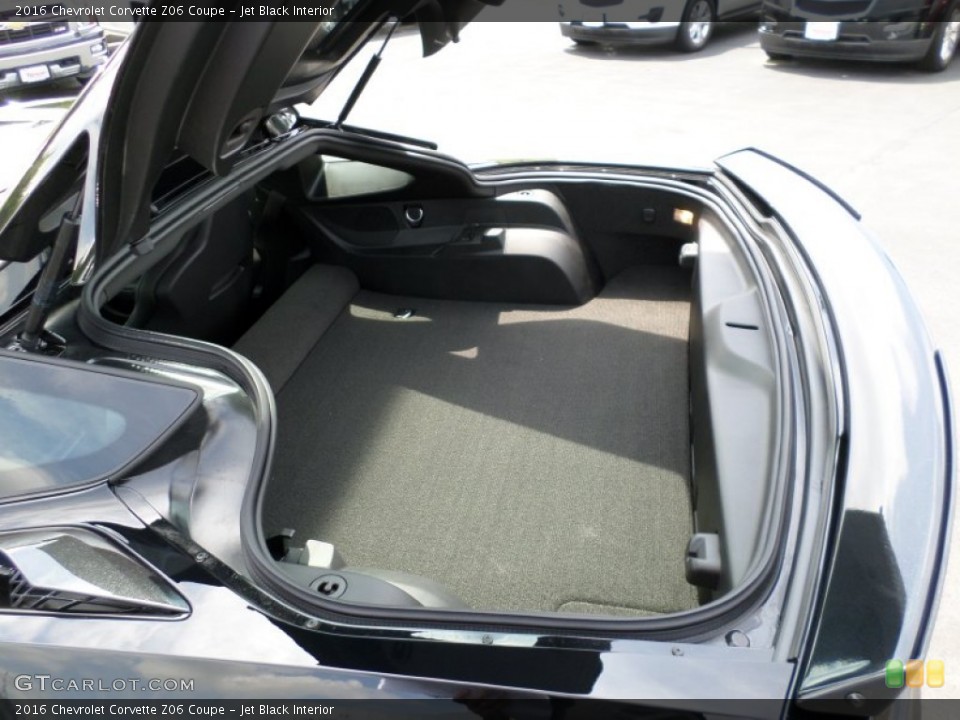 Jet Black Interior Trunk for the 2016 Chevrolet Corvette Z06 Coupe #105622708